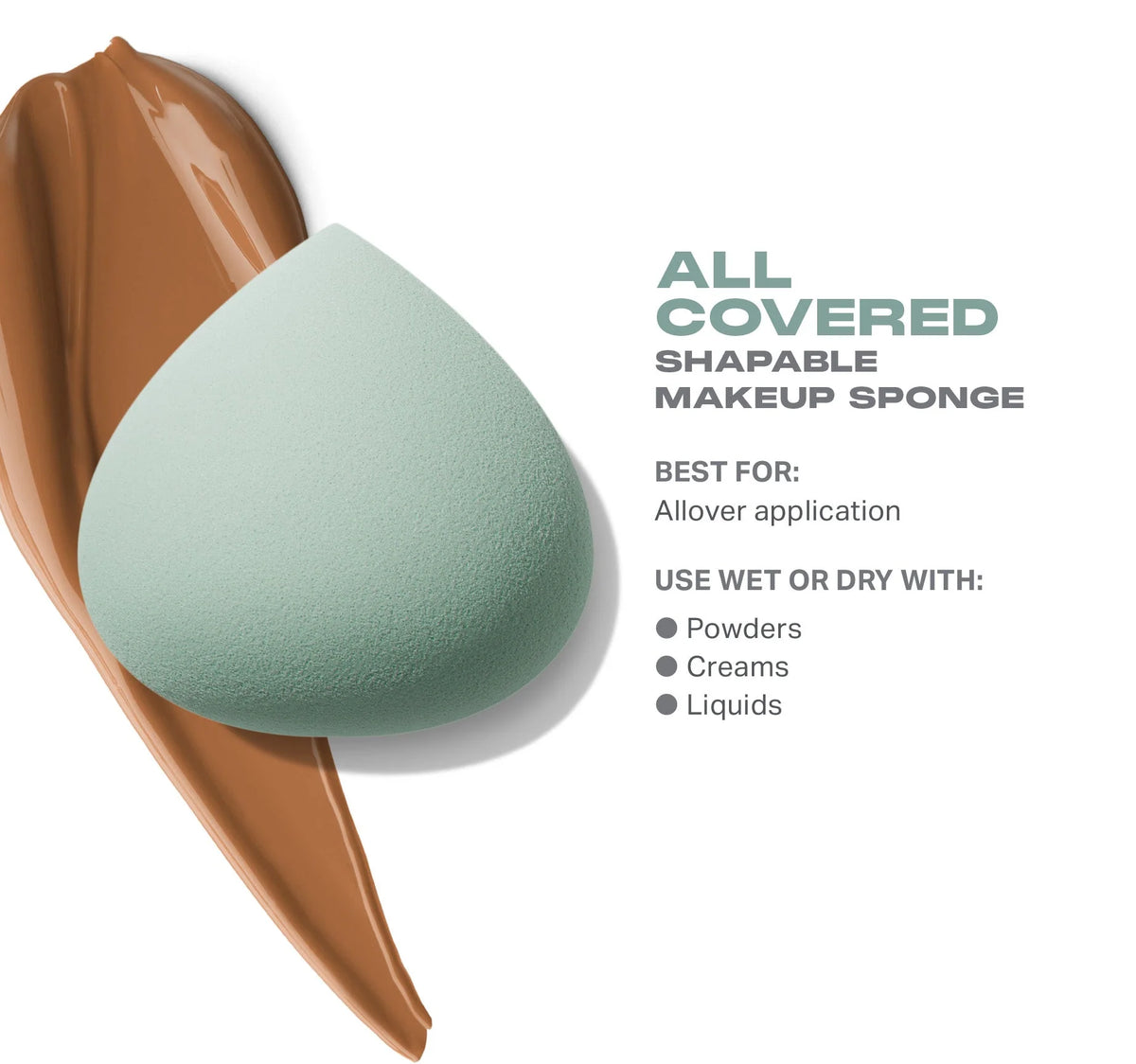 All Covered Shapable Makeup Sponge
